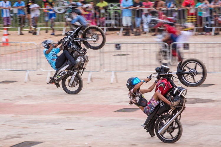 Belo Horizonte se torna a capital nacional do 'grau' de moto